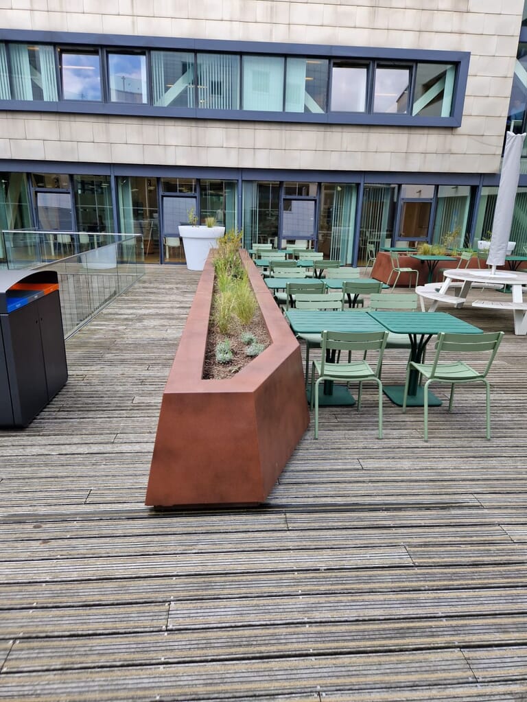 Dakterras HZ Middelburg vernieuwd