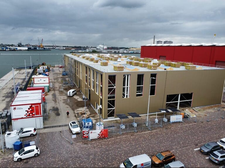 Nieuwbouw bedrijfsgebouwen Havenbedrijf Rotterdam