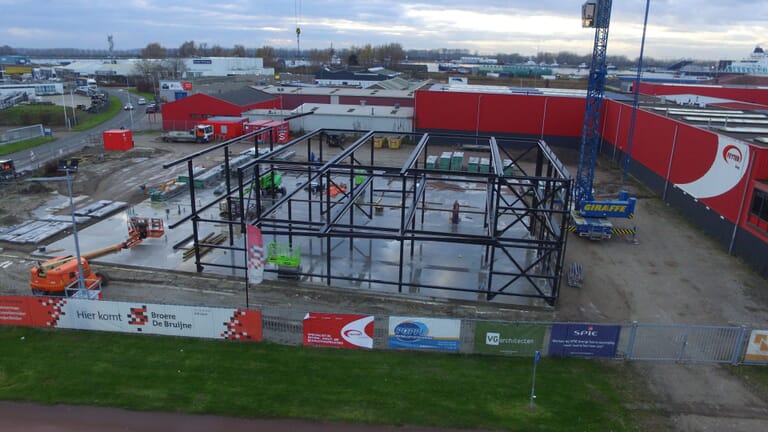 Nieuwbouw vestiging Broere de Bruijne Terneuzen
