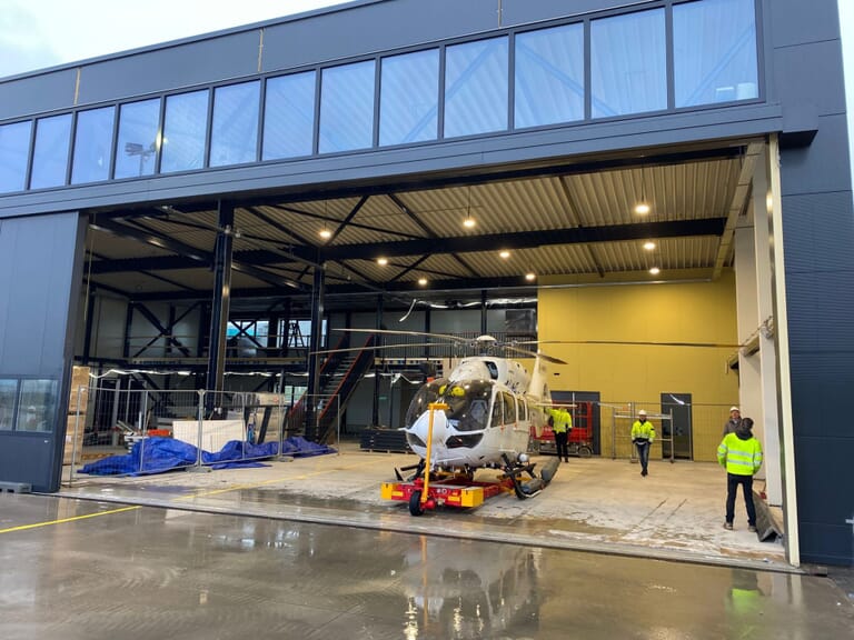 Update helikopterhangar