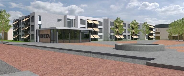 Update-Renovatie woongebouw De Merel Halsteren
