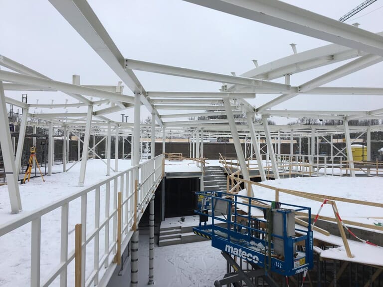 Nieuwbouw en renovatie Calvijn College Middelburg