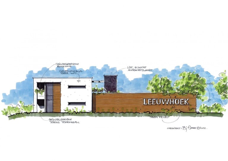 8 appartementen Van Leeuwenhoeklaan Kruiningen