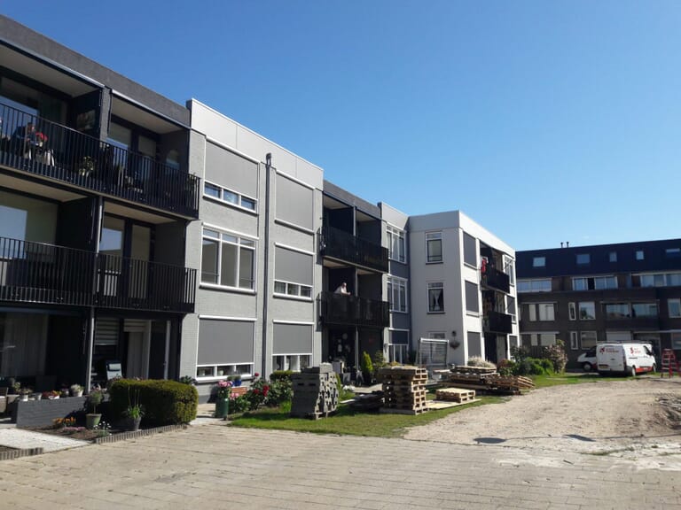 Renovatie appartementencomplex De Merel Halsteren opgeleverd