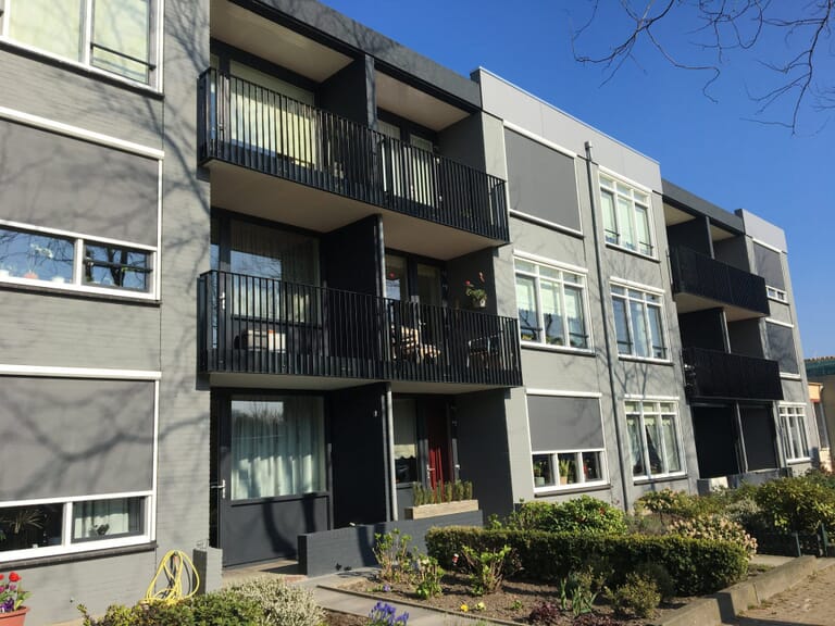 Renovatie appartementencomplex De Merel Halsteren opgeleverd