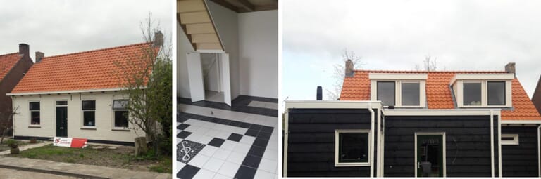 Verbouwing woning Driewegen