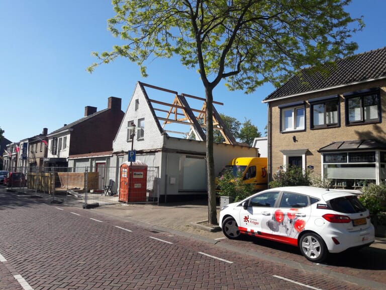 Verbouwing winkelpand Ben van der Heiden Halsteren