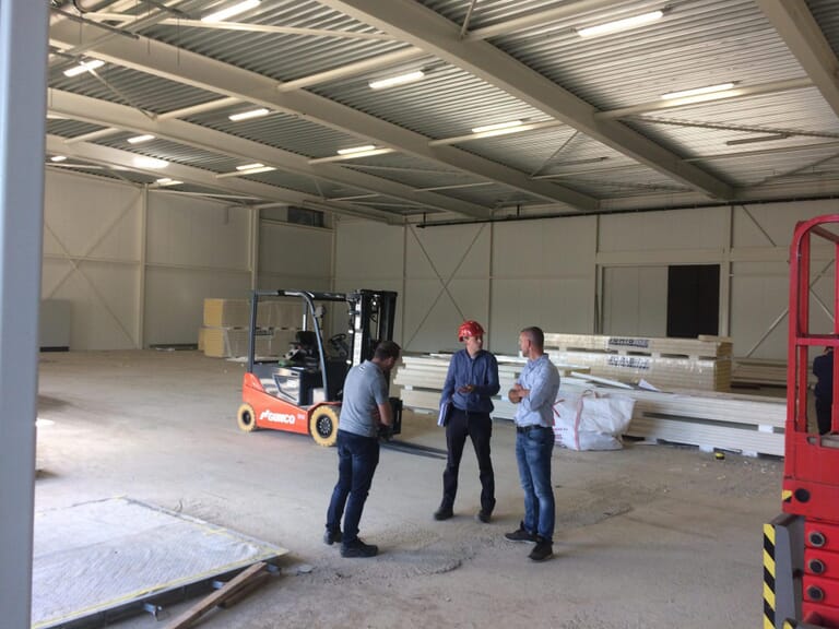 Nieuwbouw bedrijfspand Adri&Zn Yerseke #Breeam