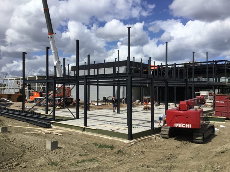 Nieuwbouw bedrijfspand Adri&Zn Yerseke #Breeam