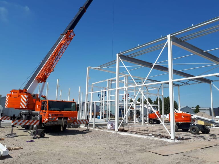 Nieuwbouw bedrijfspand Adri&Zn Yerseke #Breeam