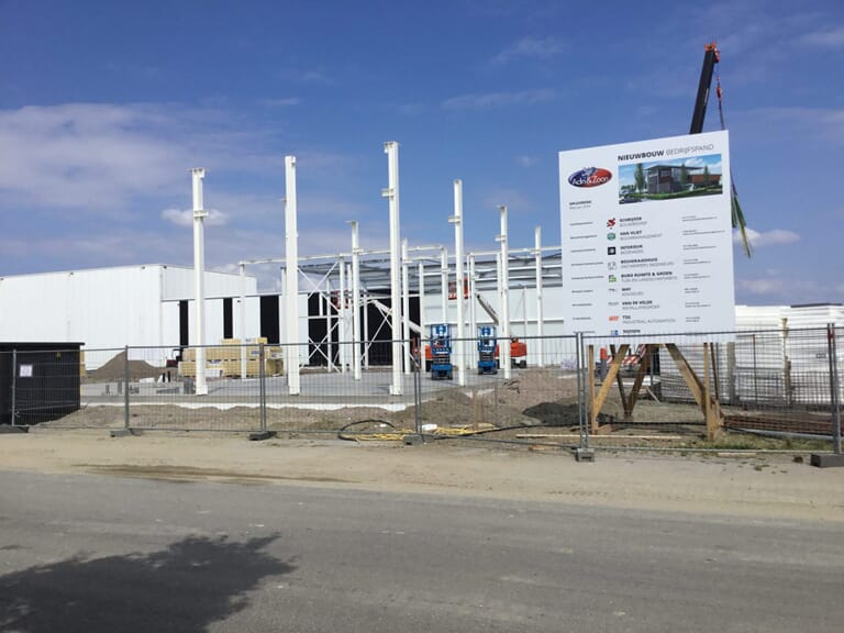 Nieuwbouw bedrijfspand Adri&Zn Yerseke #Breeam
