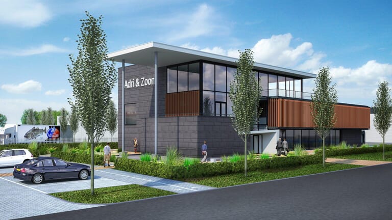 Nieuwbouw bedrijfspand Adri&Zn Yerseke #Breeam