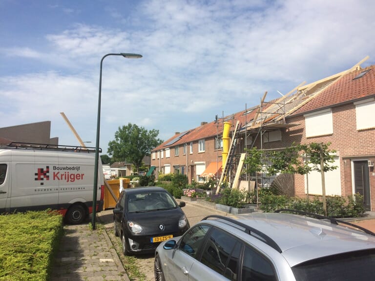 Dakrenovatie woning Sint-Annaland