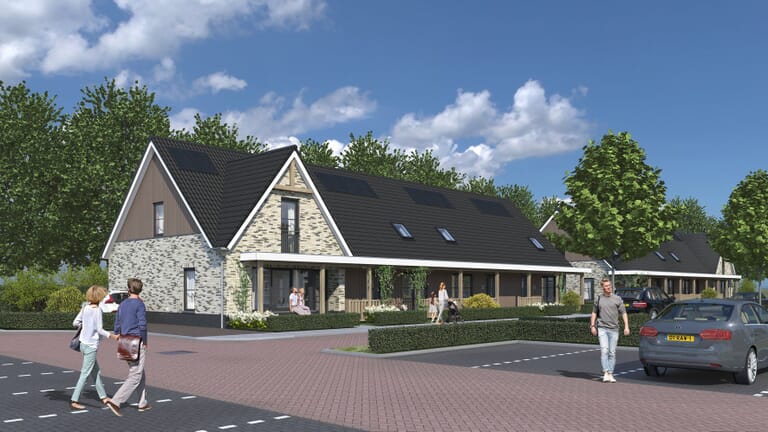 8 levensloopbestendige woningen 'Hart Van Welberg' Steenbergen