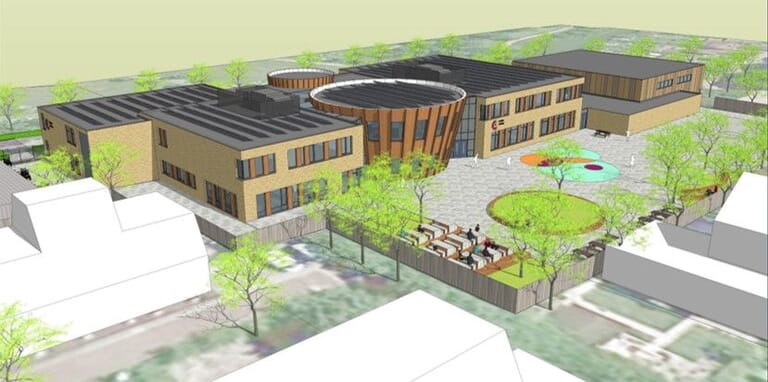 Nieuw schoolgebouw Calvijn College Middelburg