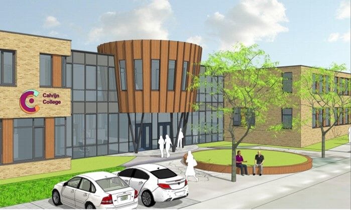 Nieuw schoolgebouw Calvijn College Middelburg