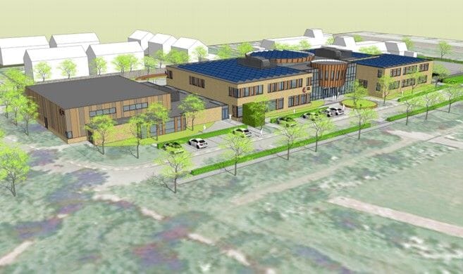 Nieuw schoolgebouw Calvijn College Middelburg