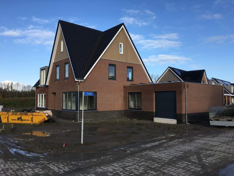 Oplevering woningen Buiten de Veste Steenbergen