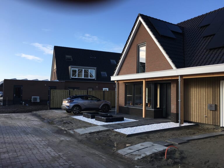 Oplevering woningen Buiten de Veste Steenbergen