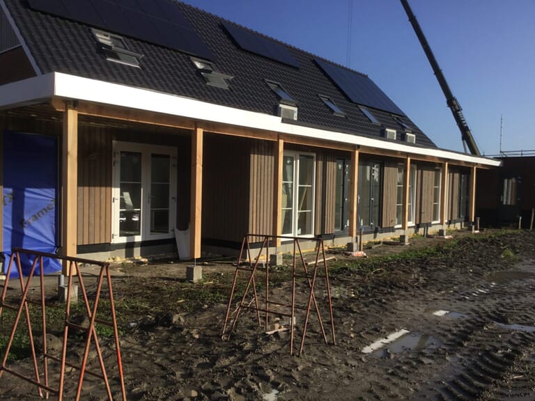 Oplevering woningen Buiten de Veste Steenbergen