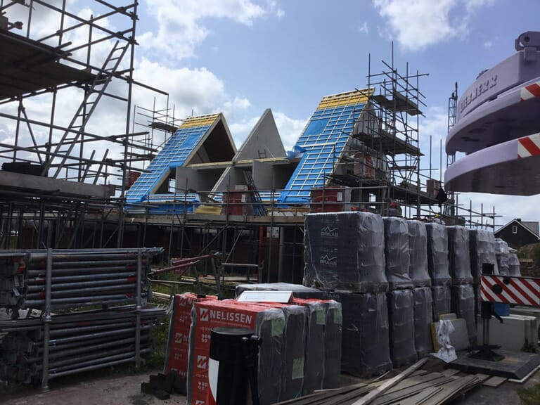 Oplevering woningen Buiten de Veste Steenbergen