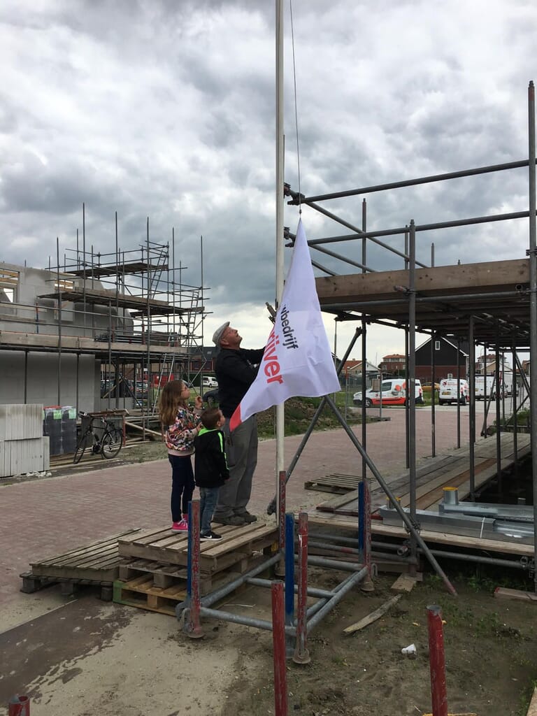 Oplevering woningen Buiten de Veste Steenbergen