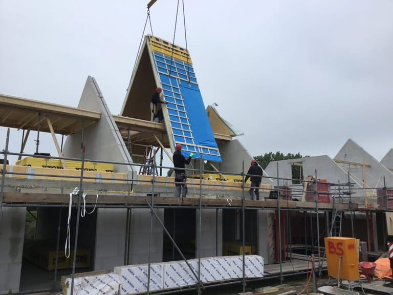 Oplevering woningen Buiten de Veste Steenbergen