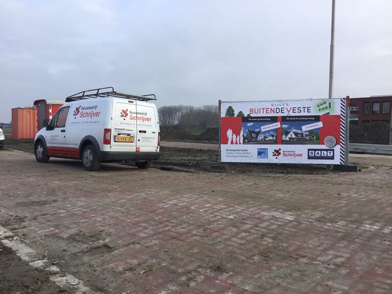 Oplevering woningen Buiten de Veste Steenbergen