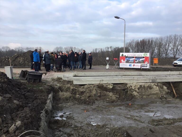 Oplevering woningen Buiten de Veste Steenbergen