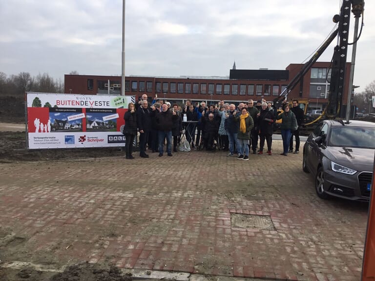 Oplevering woningen Buiten de Veste Steenbergen