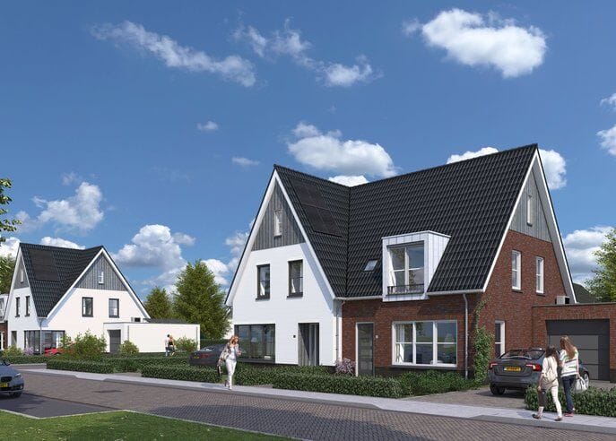 Oplevering woningen Buiten de Veste Steenbergen