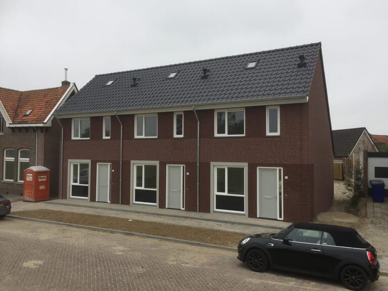 3 woningen Hansweert opgeleverd