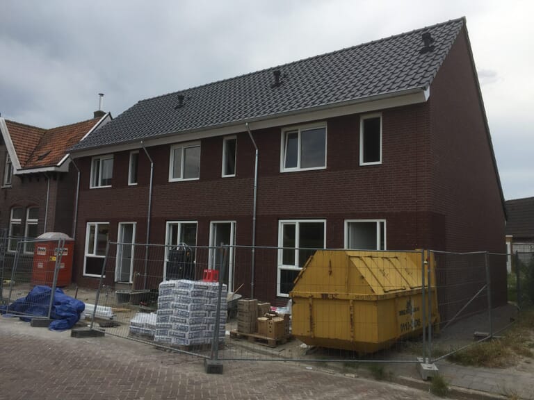 3 woningen Hansweert opgeleverd