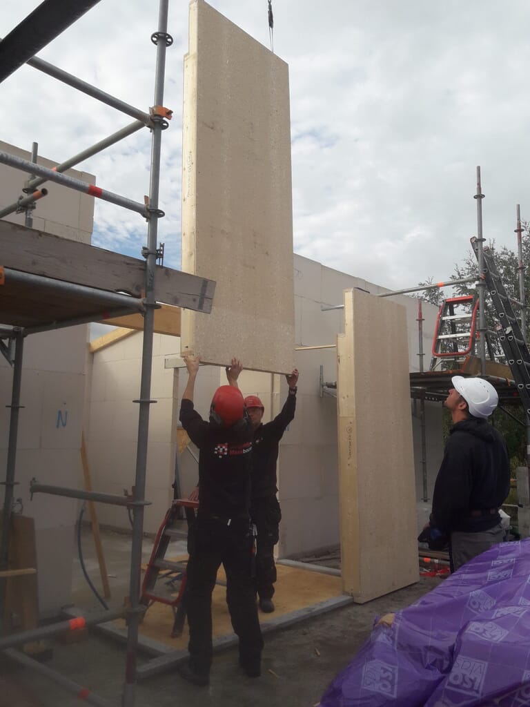 Hoogste punt 4 woningen Oudenbosch