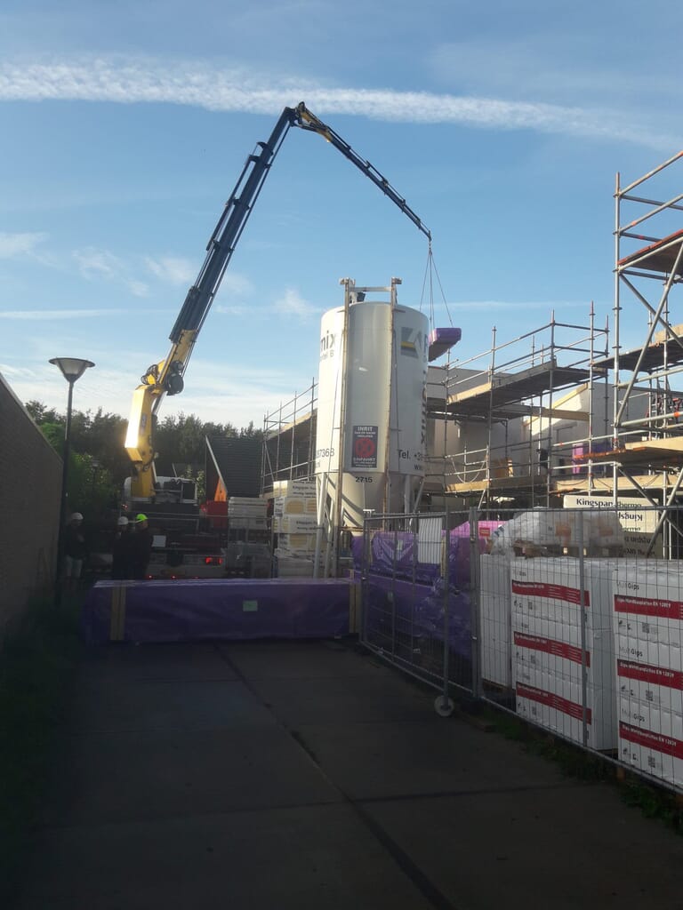Hoogste punt 4 woningen Oudenbosch