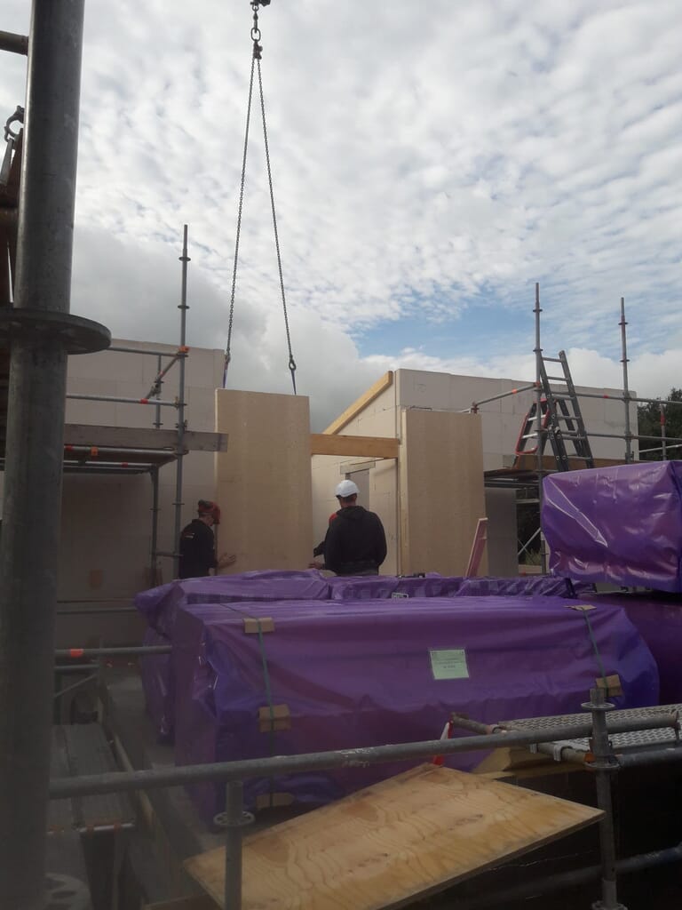 Hoogste punt 4 woningen Oudenbosch