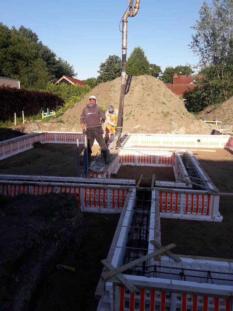 Hoogste punt 4 woningen Oudenbosch