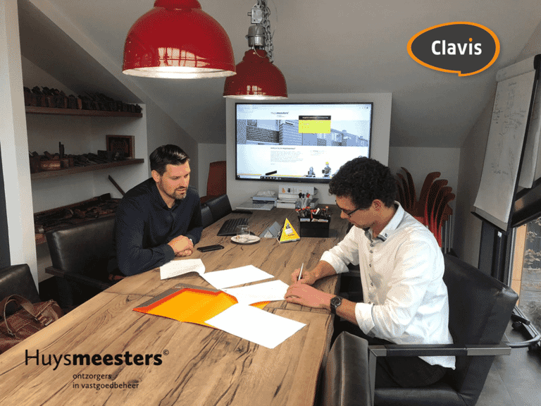 Clavis kiest voor Huysmeesters!