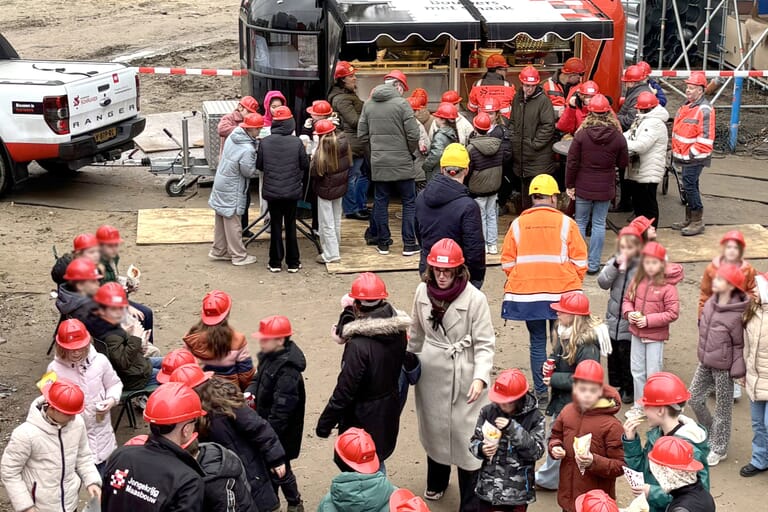 Hoogste punt Brede School Henri Dunant in Wijk en Aalburg bereikt!