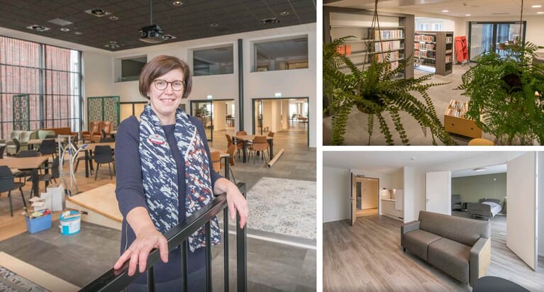 Artikel nieuwbouw en renovatie zorgappartementen Ter Weel Krabbendijke in de PZC