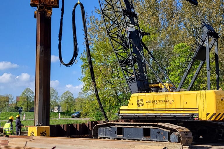 Groot onderhoud aan de rioolwaterzuiveringsinstallatie in Hulst
