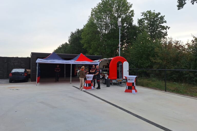 Oplevering Brandweerkazerne in Wouw