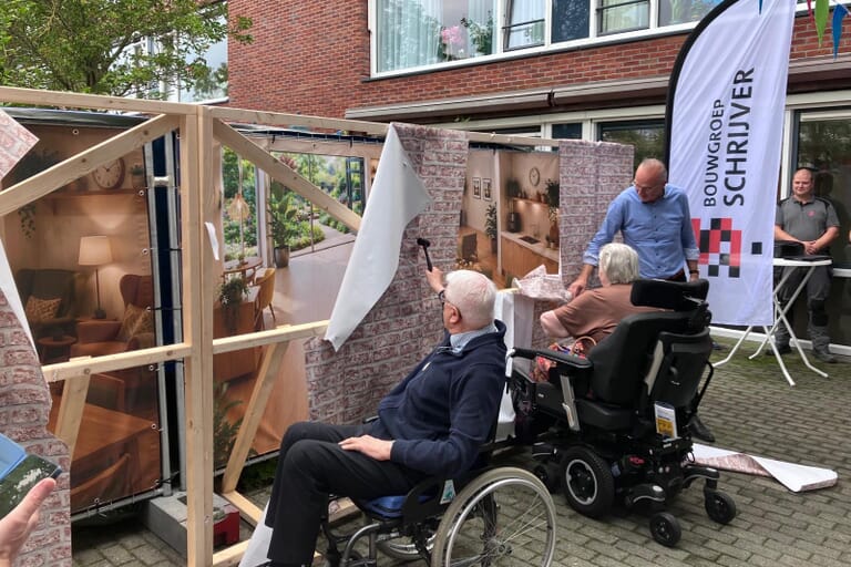 Feestelijk (ver)bouw-startmoment bij Eben Haëzer