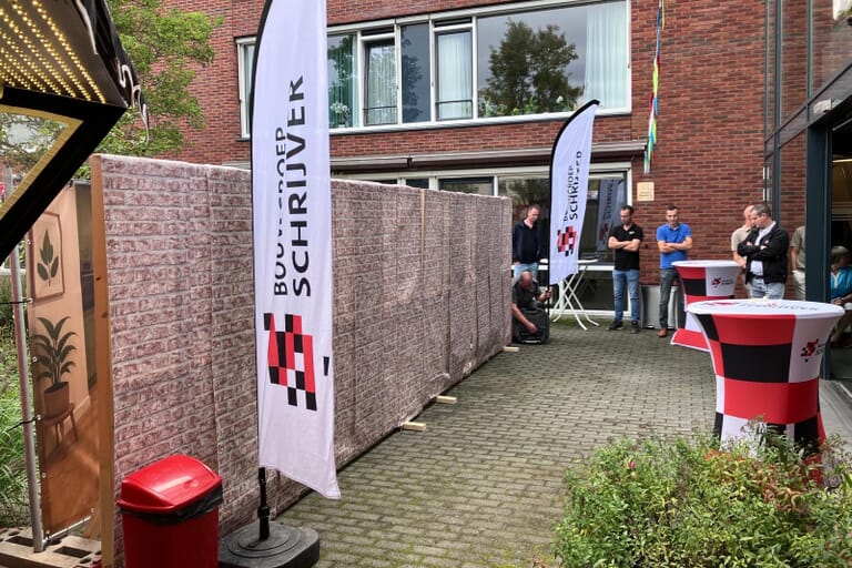 Feestelijk (ver)bouw-startmoment bij Eben Haëzer