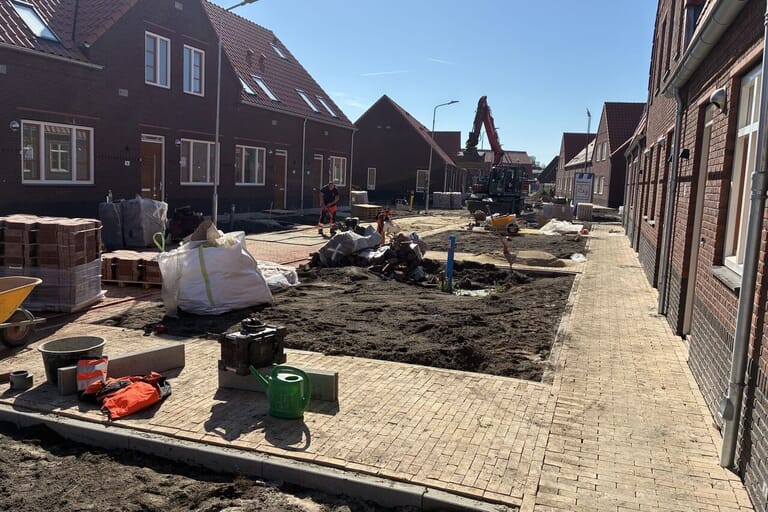 Oplevering 46 nieuwbouwwoningen fase 2 in volle gang