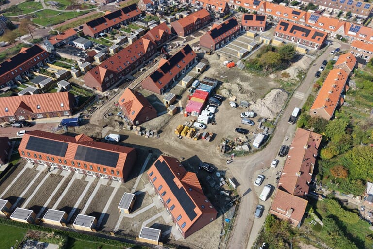Oplevering 46 nieuwbouwwoningen fase 2 in volle gang
