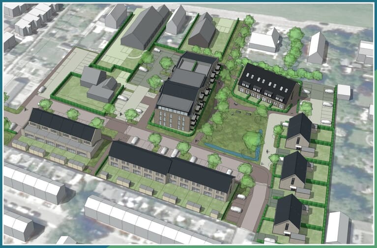 Nieuwbouw 60 woningen 'Kruidhof' Puttershoek