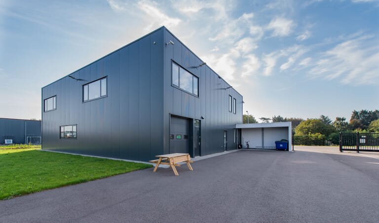 Nieuwbouw bedrijfspand Adfranse Automatisering