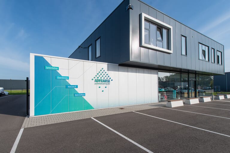Nieuwbouw bedrijfspand Adfranse Automatisering