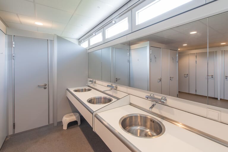 Sanitairgebouw Camping De Heerlijkheid